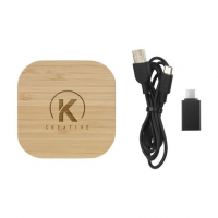  Bamboo FSC-100% Wireless Charger